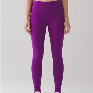 Lululemon wunder under high rise full length pant!